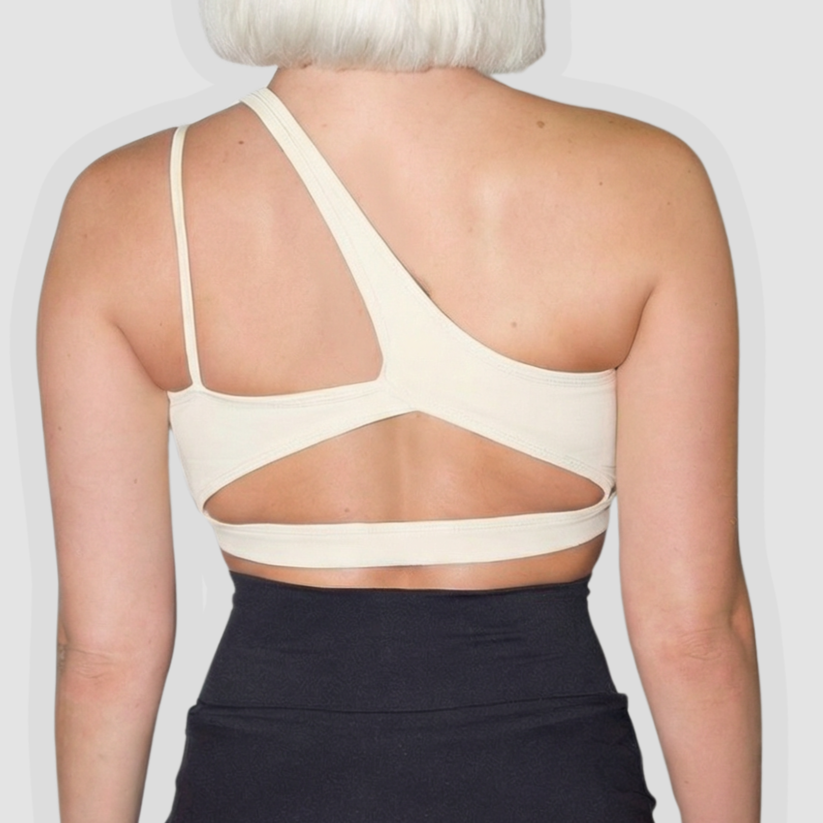 Double Take One Shoulder Sports Bra-thumbmail-2