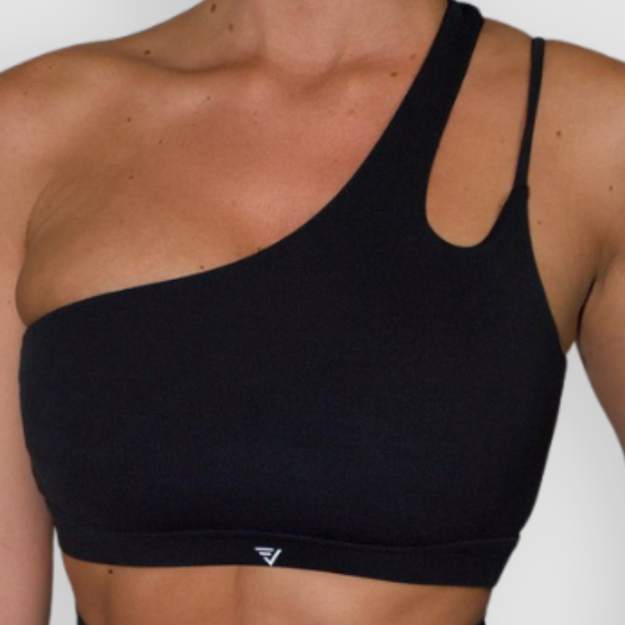 Double Take One Shoulder Sports Bra-thumbmail-4