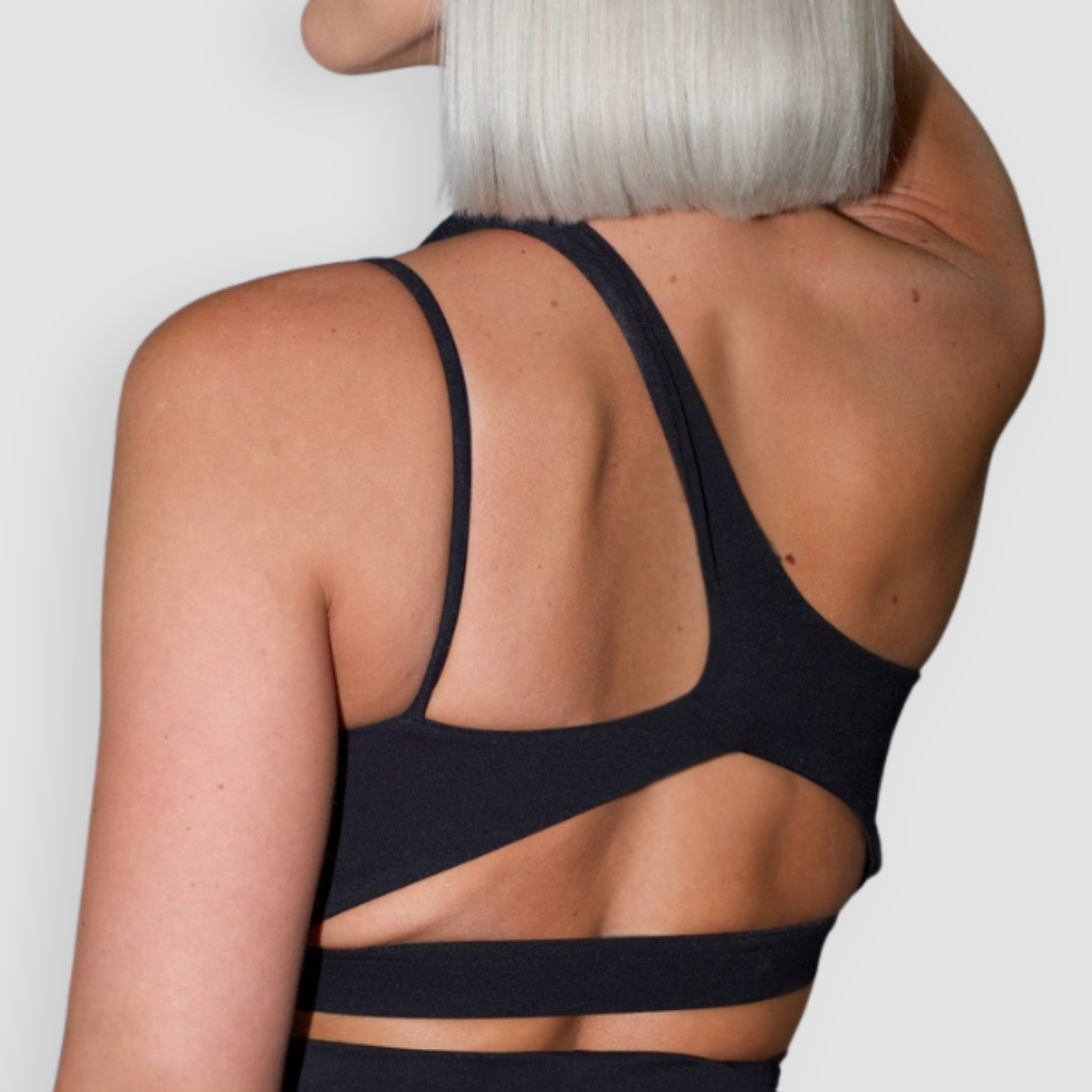 Double Take One Shoulder Sports Bra-thumbmail-3