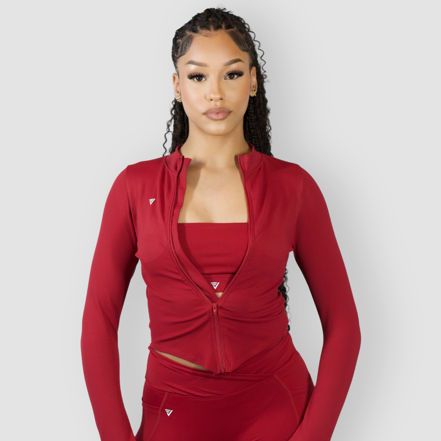 Virtue V-Front Fitted Zip Up