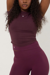 Movement Sweat Proof Dri-Fit Tee Deep Berry