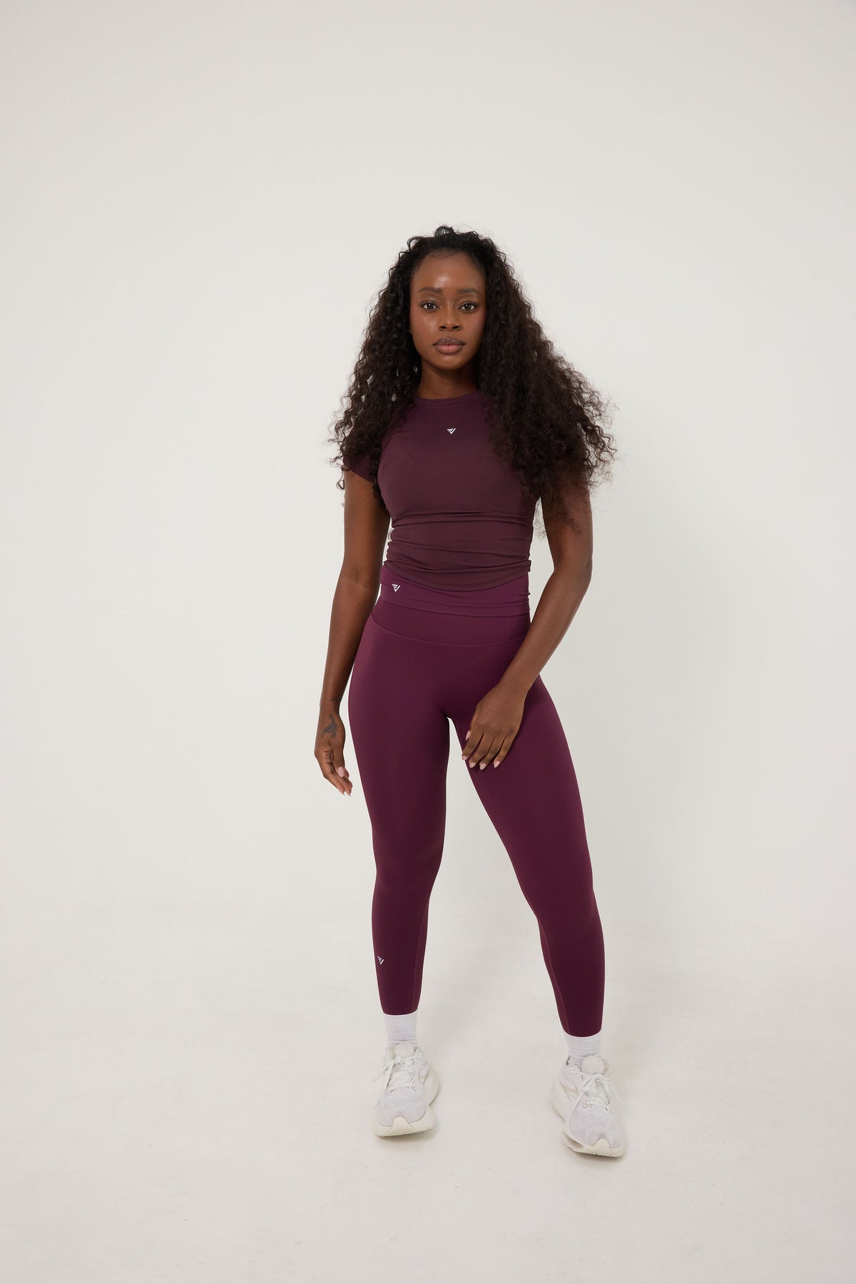 Movement Sweat Proof Dri-Fit Tee Deep Berry
